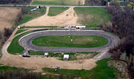 Mottville Speedway - Aerial Shot (newer photo)
